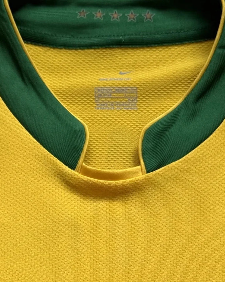 Camisa Retrô Brasil 2006 Home - Ronaldo #9 (Pronta Entrega)