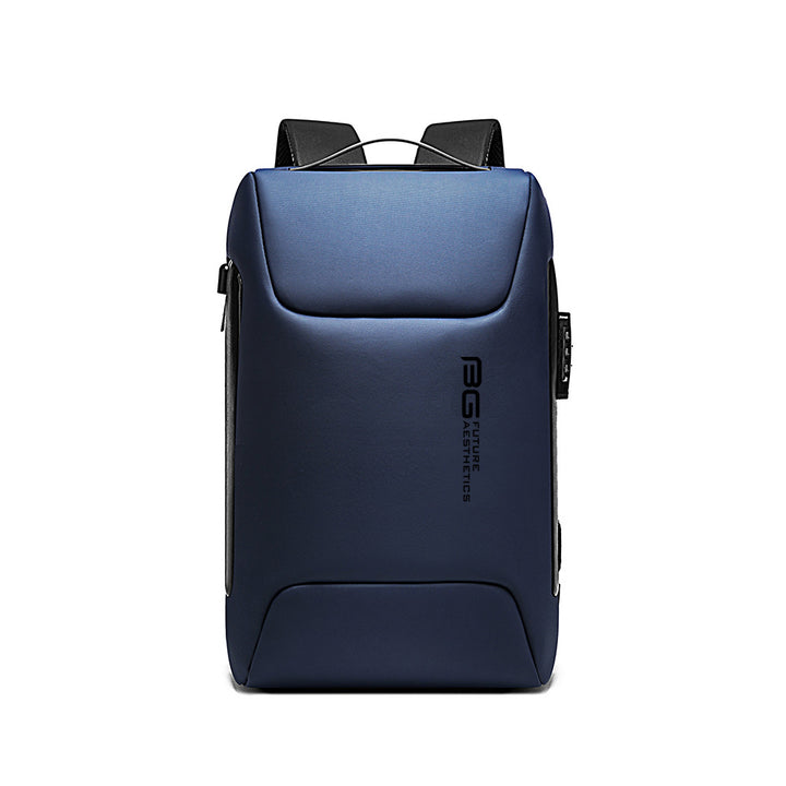 Mochila Executiva Antifurto Impermeável - Azul