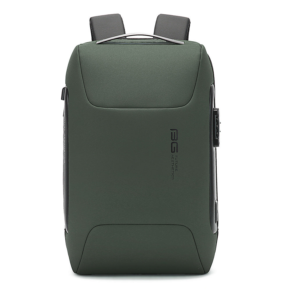 Mochila Executiva Antifurto Impermeável - Azul