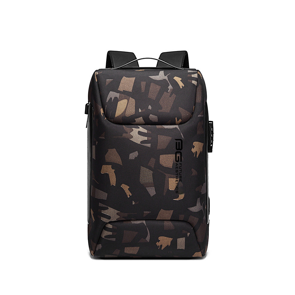 Mochila Executiva Antifurto Impermeável - Azul