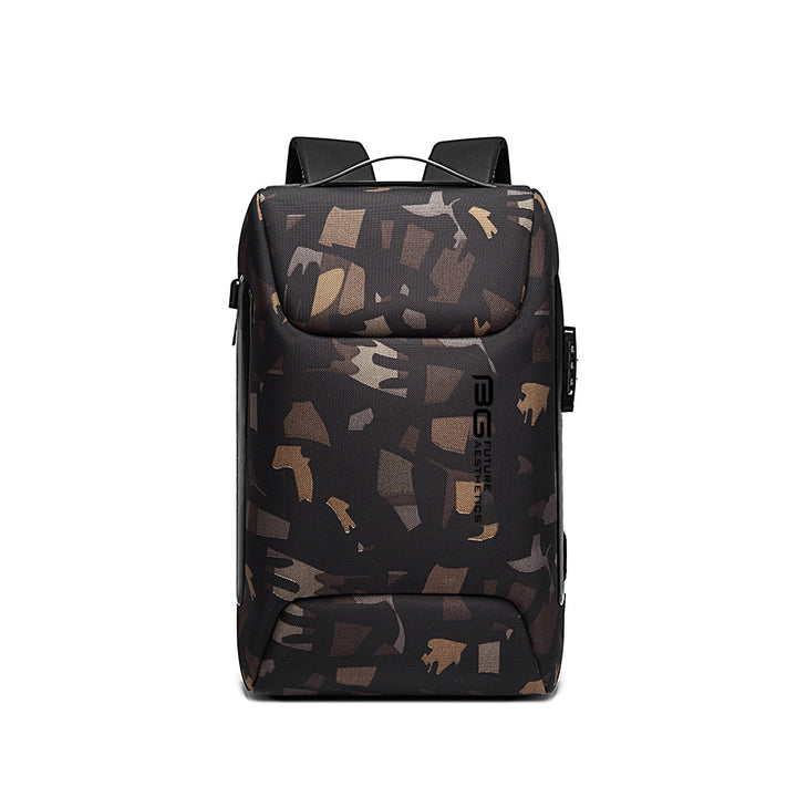 Mochila Executiva Antifurto Impermeável - Azul