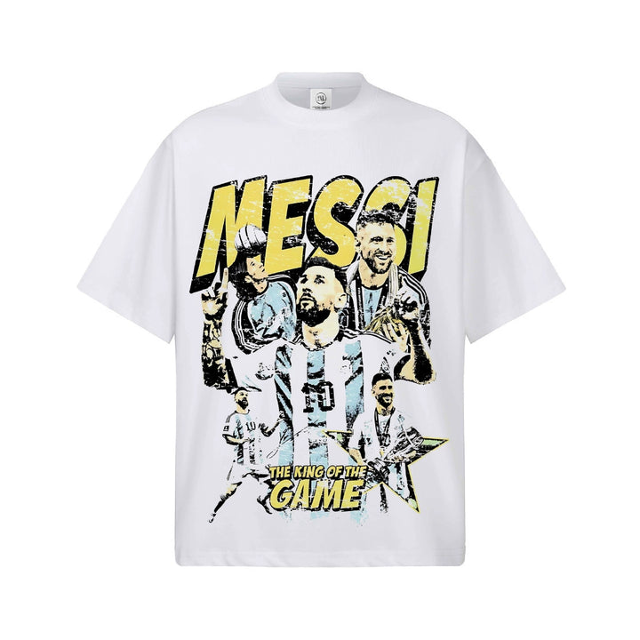 Camiseta Messi Argentina King of the Game Masculina - Preta