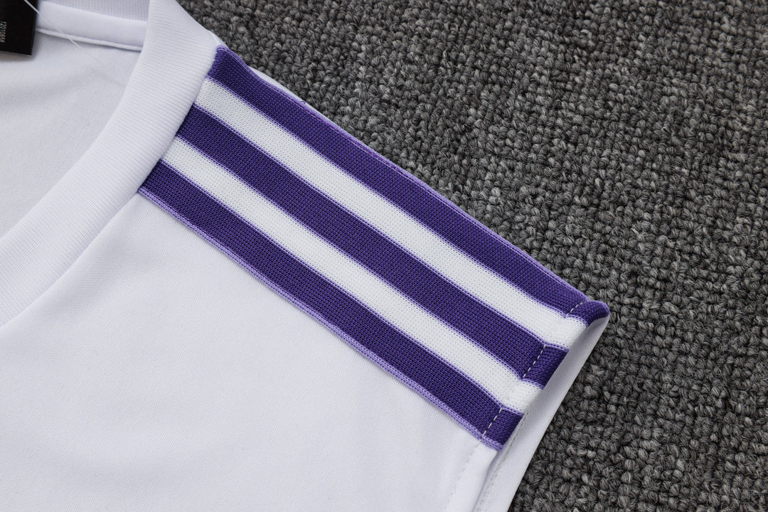 Kit Regata Real Madrid 25/26 - Branco/Azul