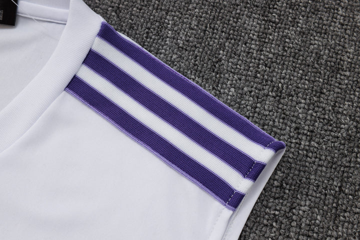 Kit Regata Real Madrid 25/26 - Branco/Azul