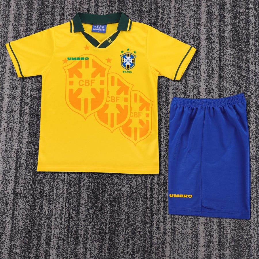 Camisa Retrô Brasil 1994 Home Infantil – Belt Sports