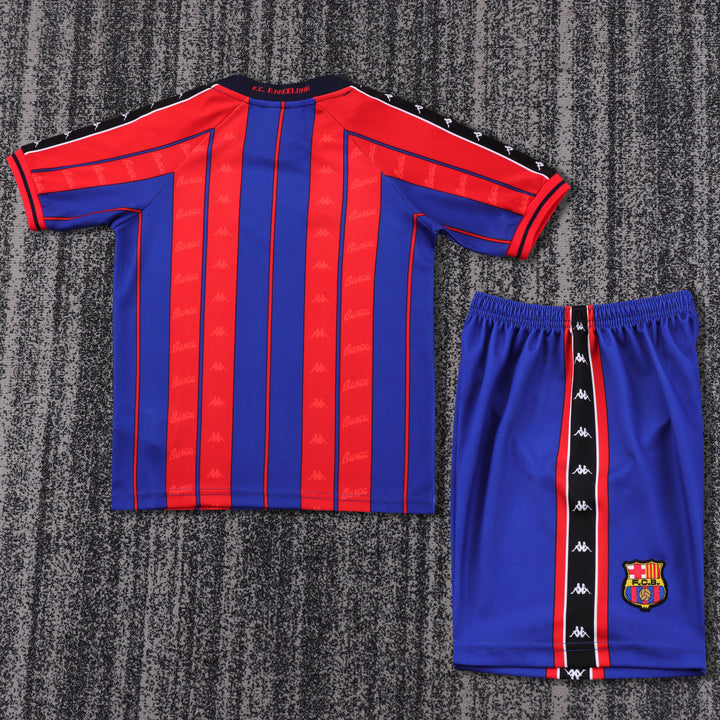 Camisa Retrô Barcelona 1997/98 Home Infantil – Belt Sports