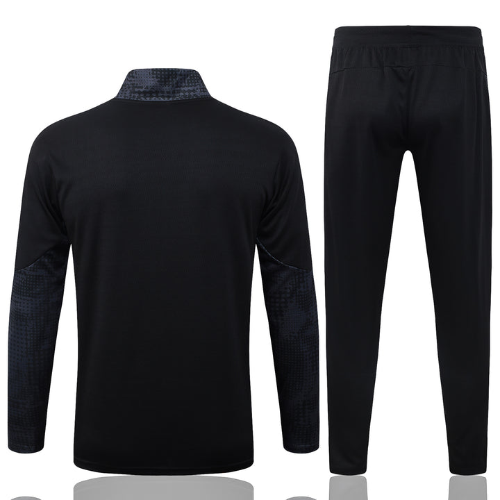 Conjunto Treino AC Milan 25/26 - Preto/Vermelho