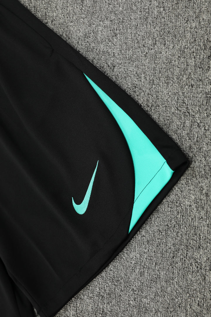 Short Atlético de Madrid 2024/25 - Preto/Verde Água