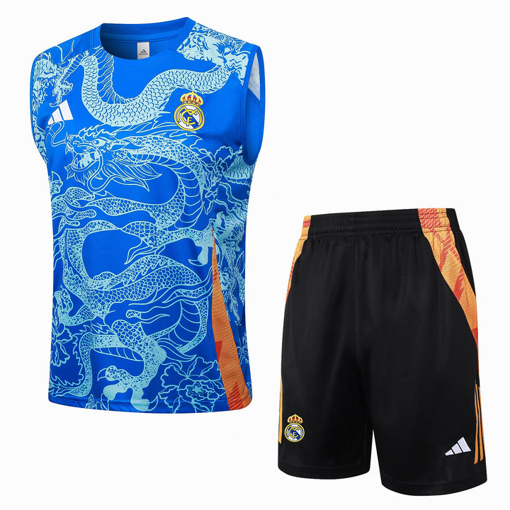 Kit Regata Real Madrid  24/25 - Azul Dragão