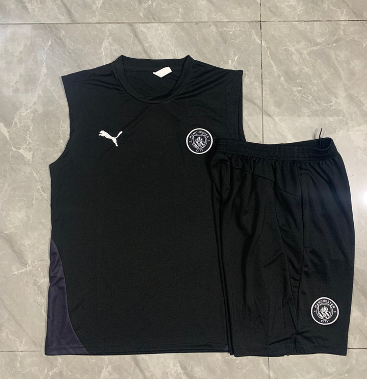 Kit Regata Manchester City 25/26 - Preto