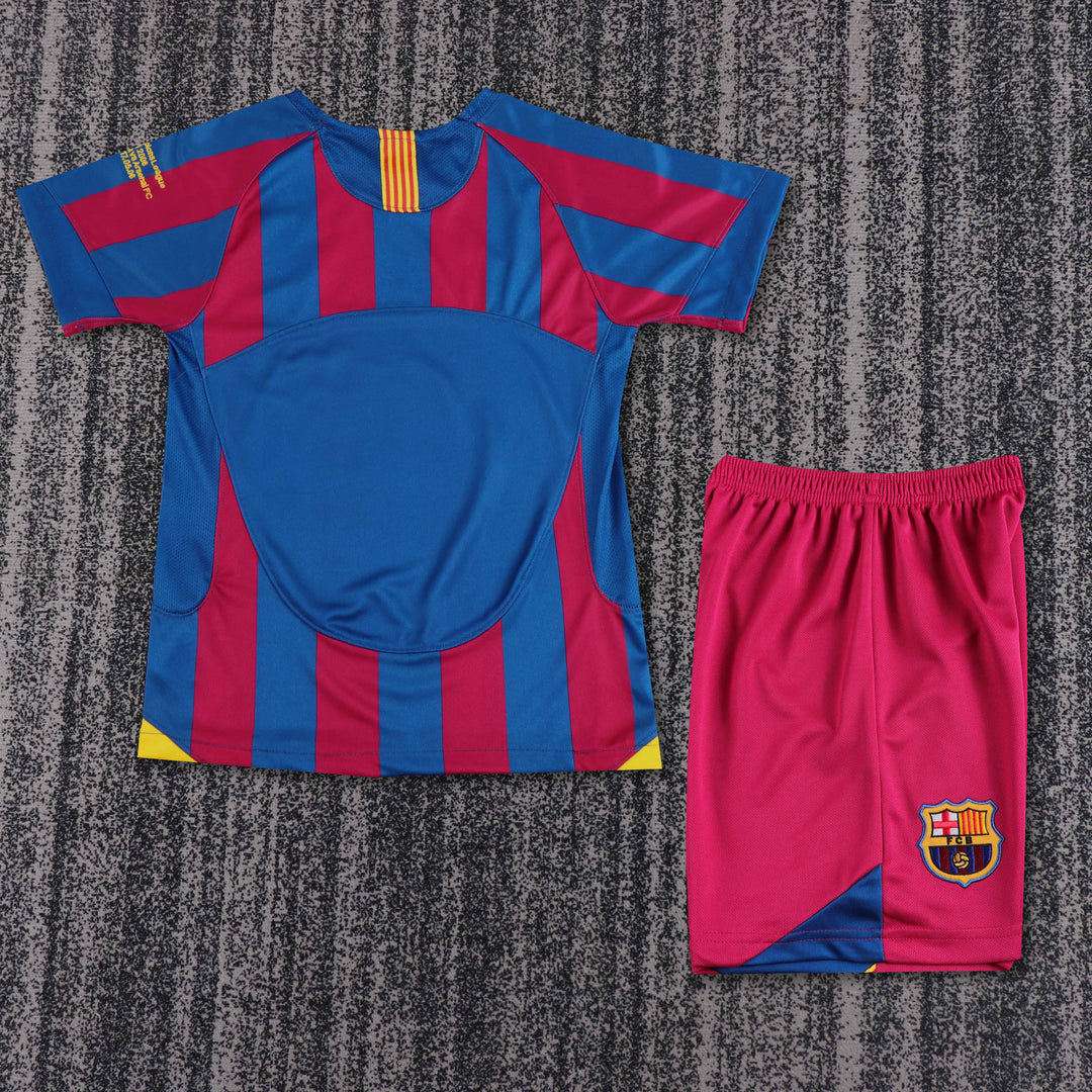 Camisa Retrô Barcelona 2005/06 Home Infantil – Belt Sports