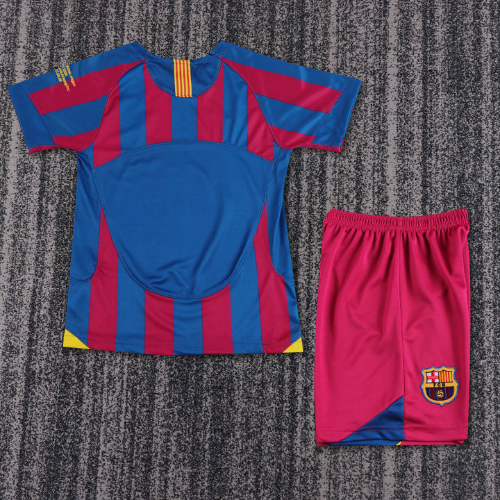 Camisa Retrô Barcelona 2005/06 Home Infantil – Belt Sports