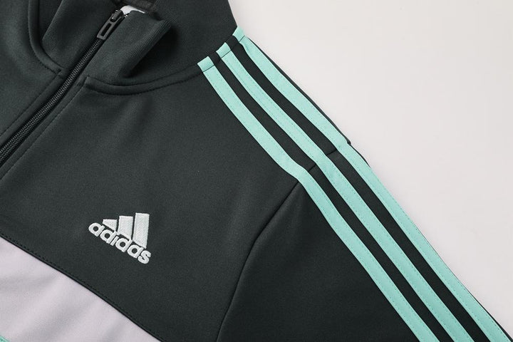 Conjunto Adidas - Cinza/Verde Água