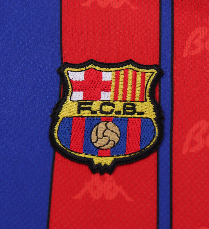 Camisa Retrô Barcelona 1997/98 Home Infantil – Belt Sports