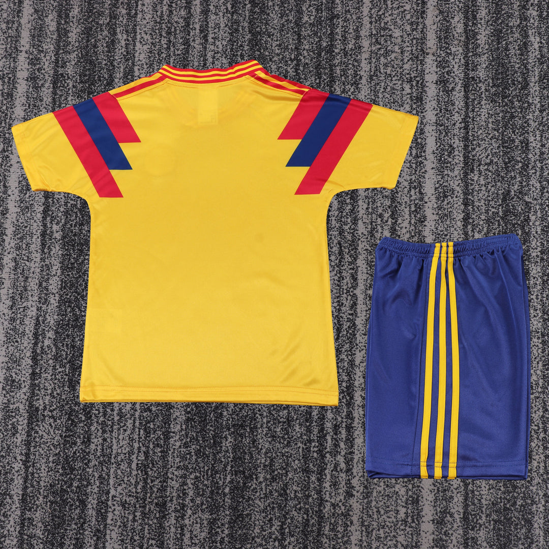 Camisa Retrô Colômbia 1990 Away Infantil – Belt Sports