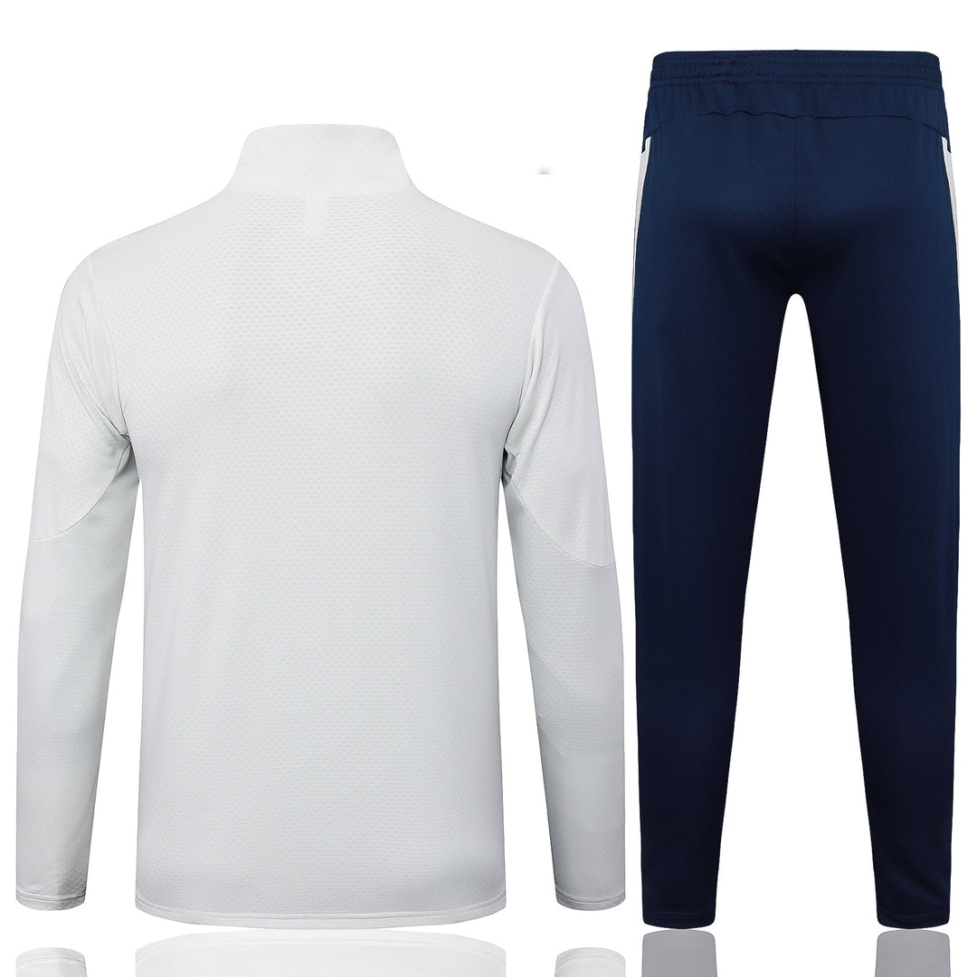 Conjunto Treino Portugal 24/25 - Branco/Azul