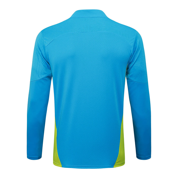 Blusão Manchester City 2025/26 - Azul Claro/Verde Limão