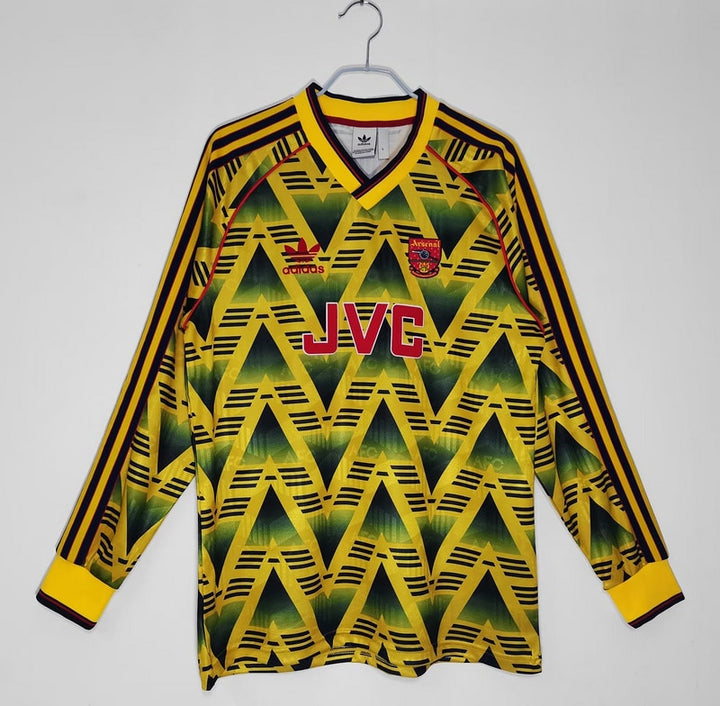Camisa Retrô Arsenal 1991∕93 Manga longa