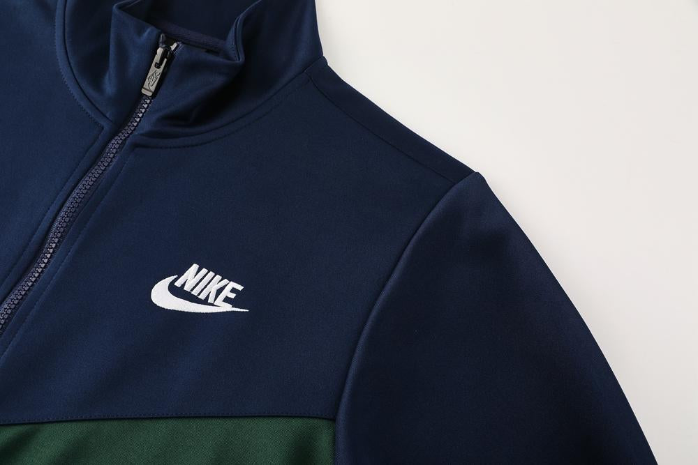 Jaqueta Nike - Azul Escuro/Verde Escuro