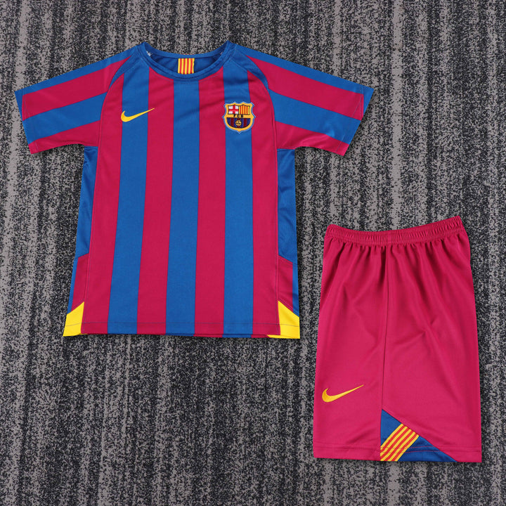 Camisa Retrô Barcelona 2005/06 Home Infantil – Belt Sports