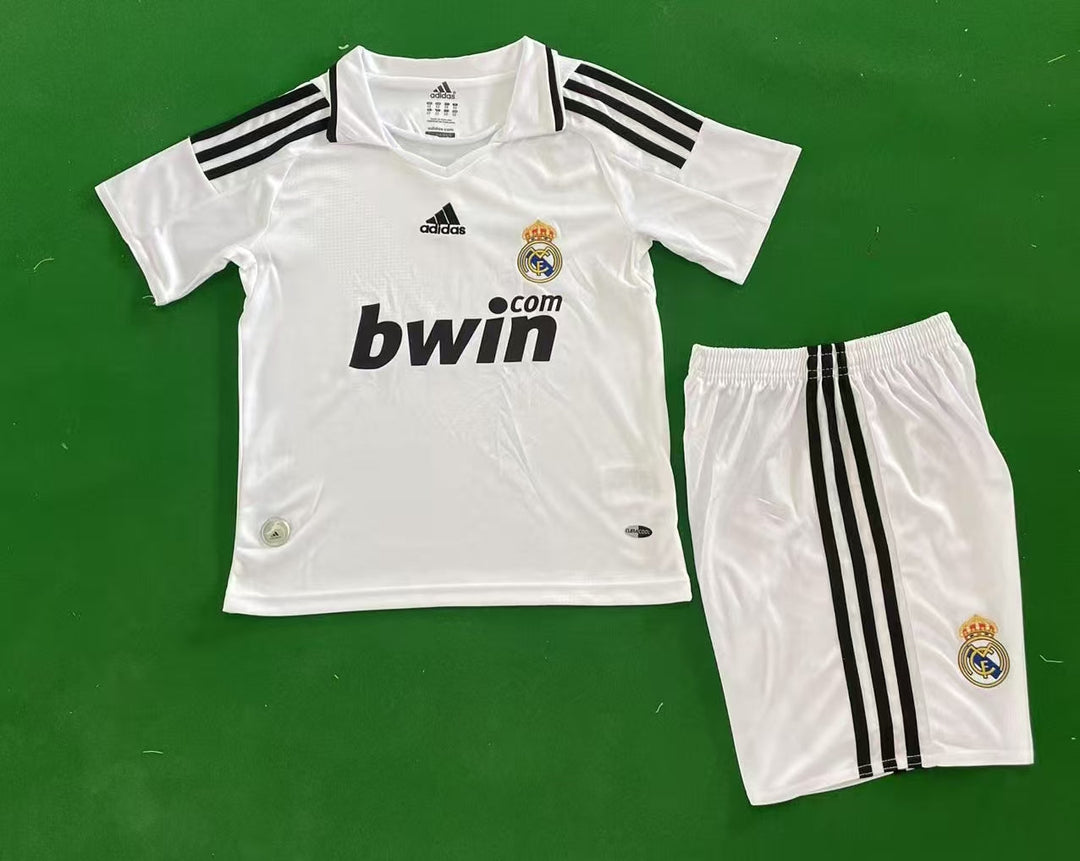 Camisa Retrô Real Madrid 2008/09 Home Infantil – Belt Sports