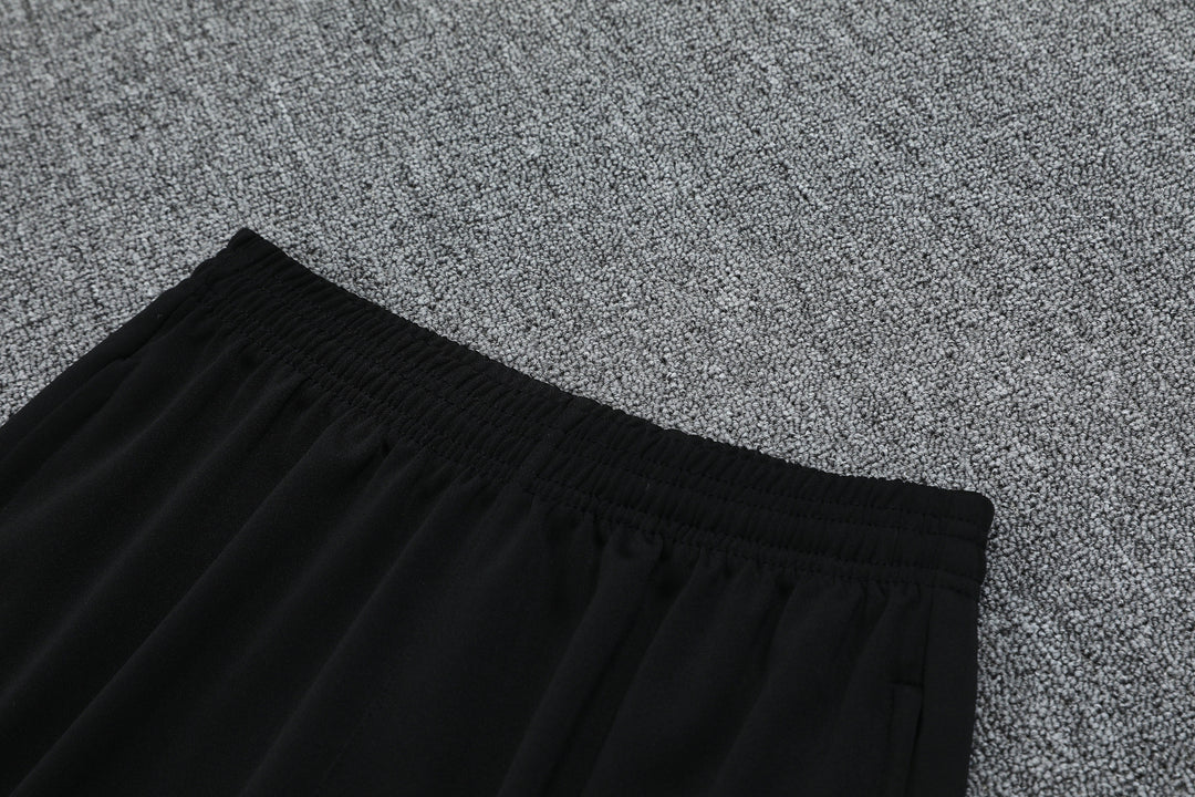 Conjunto PSG 2024/25 Preto/Rosa - Capuz