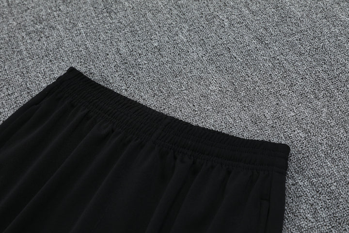 Conjunto PSG 2024/25 Preto/Rosa - Capuz