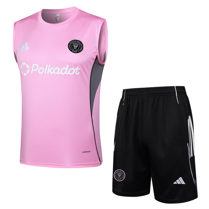 Kit Regata Inter Miami 25/26 - Rosa/Preto/Cinza