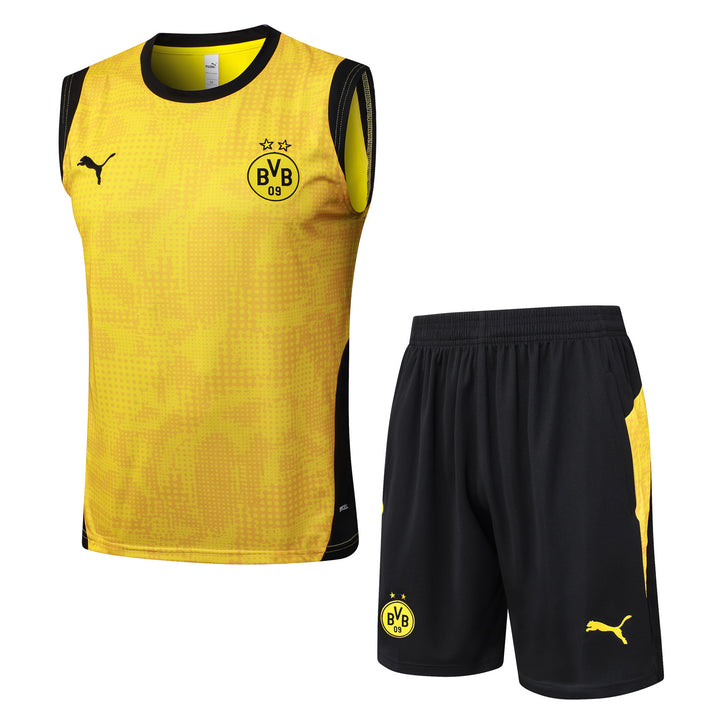 Kit Regata Borussia Dortmund 25/26 - Amarelo/Preto