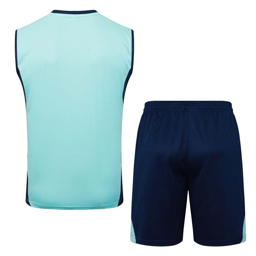 Kit Regata Arsenal 25/26 - Verde Água/Azul Marinho