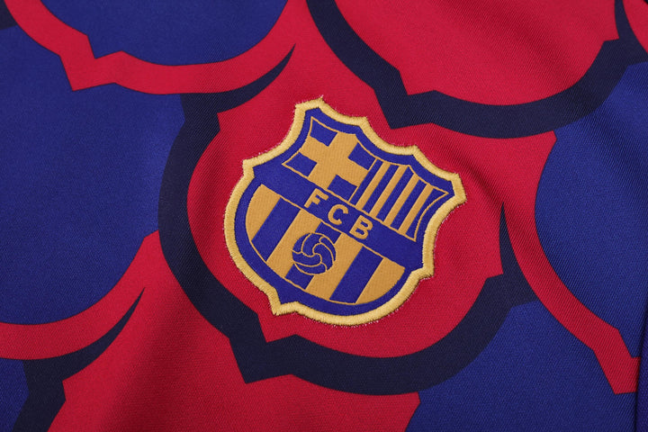 Blusão Barcelona 2025/26 Azul - Capuz