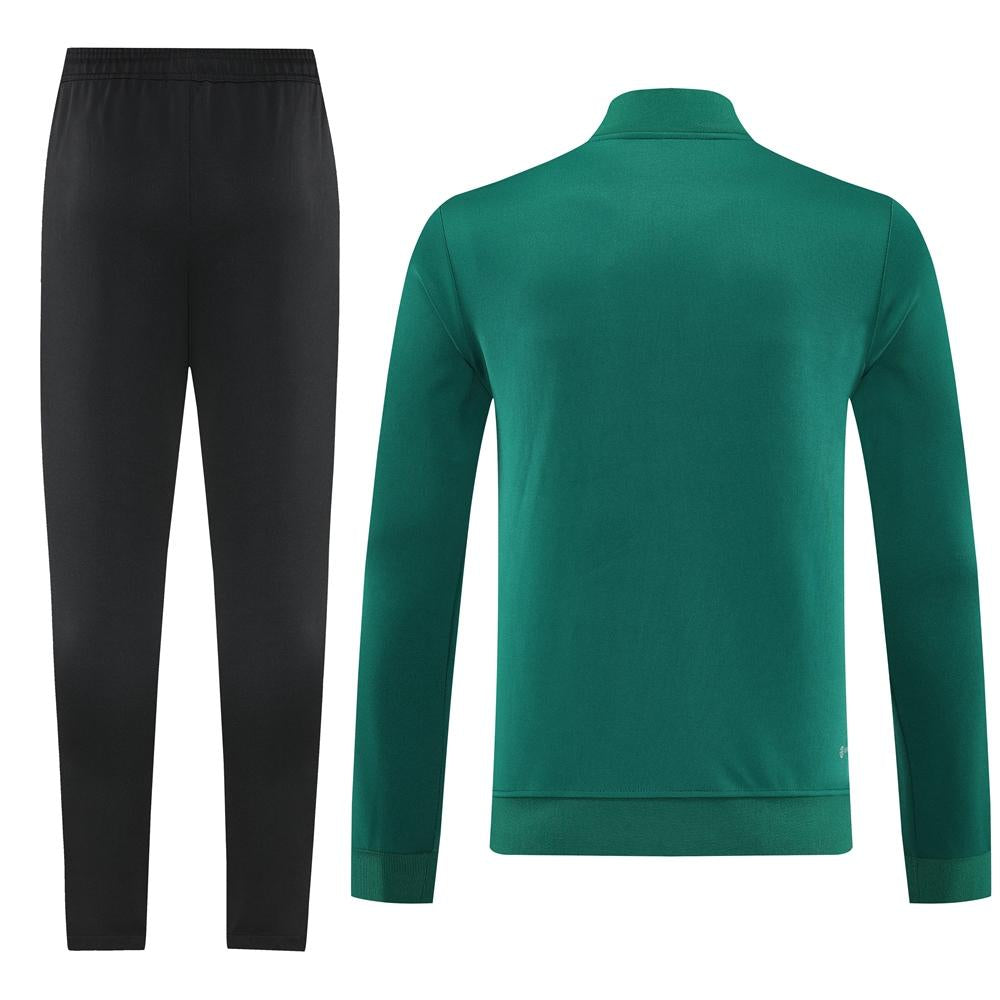 Conjunto Adidas - Preto/Verde Escuro