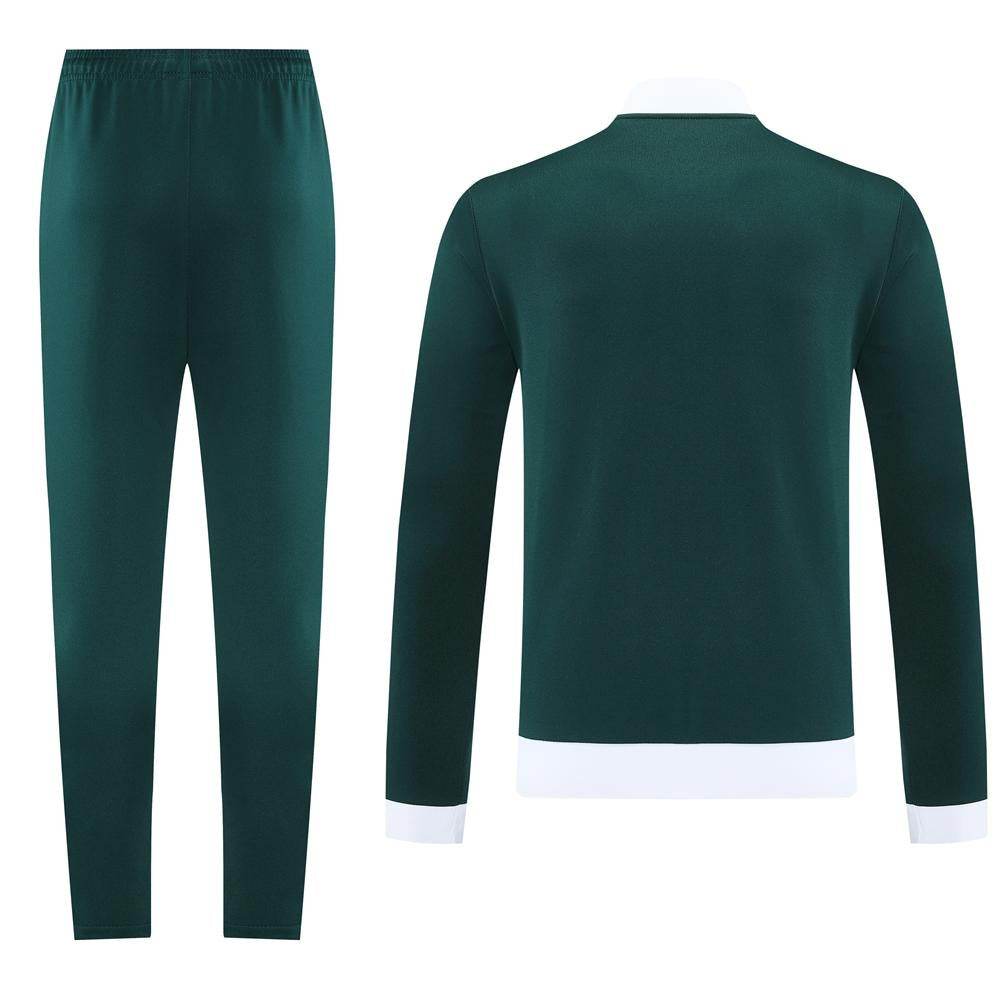 Conjunto Adidas Originals - Verde Escuro/Branco