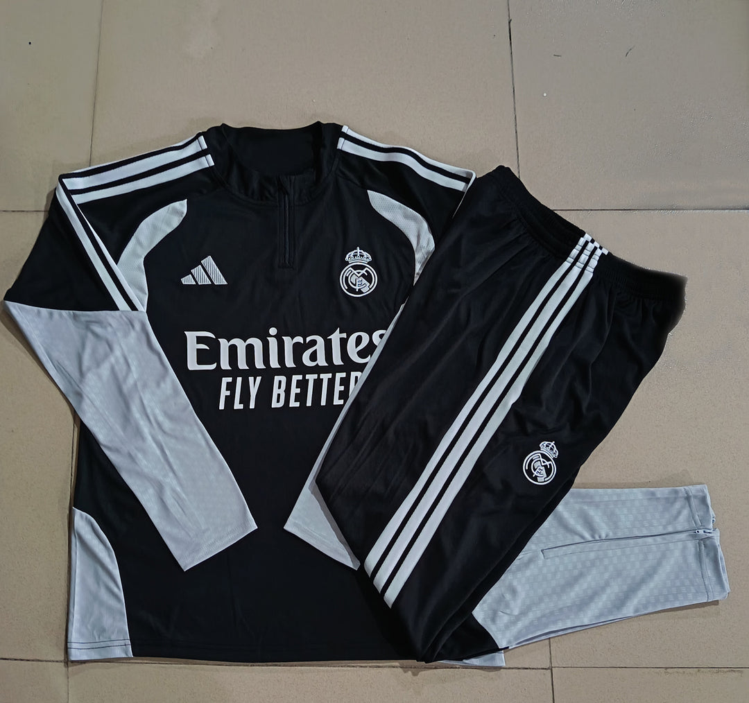 Conjunto Treino Real Madrid 26/27 - Preto