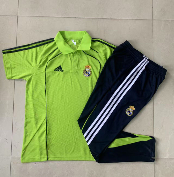 Kit Polo Real Madrid 25/26 - Verde Limão