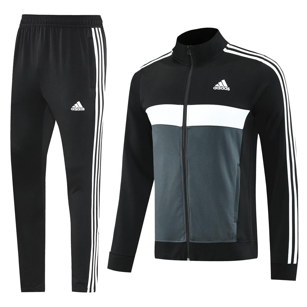 Conjunto Adidas - Preto/Cinza