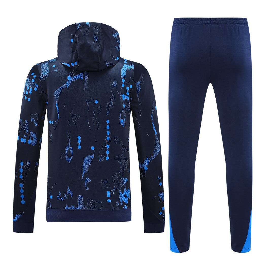 Conjunto Chelsea 2024/25 Azul - Capuz
