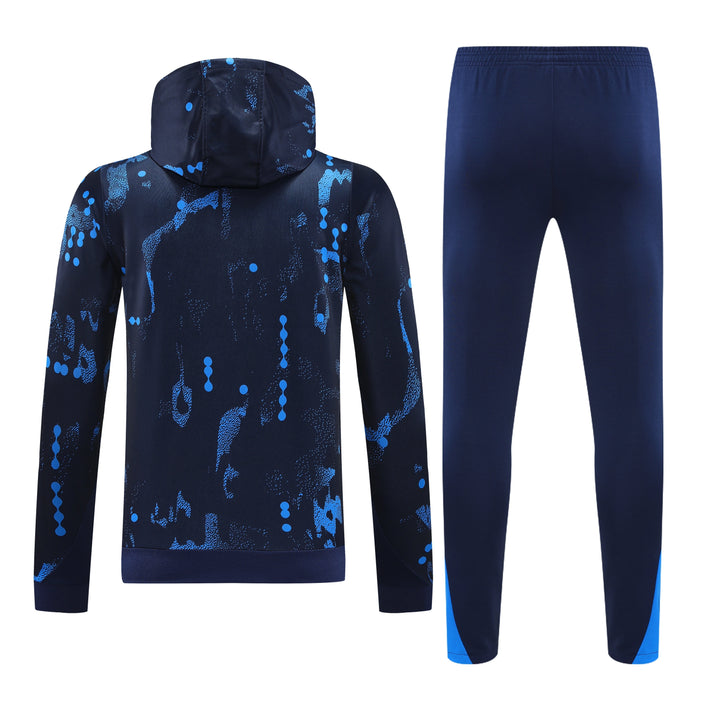 Conjunto Chelsea 2024/25 Azul - Capuz