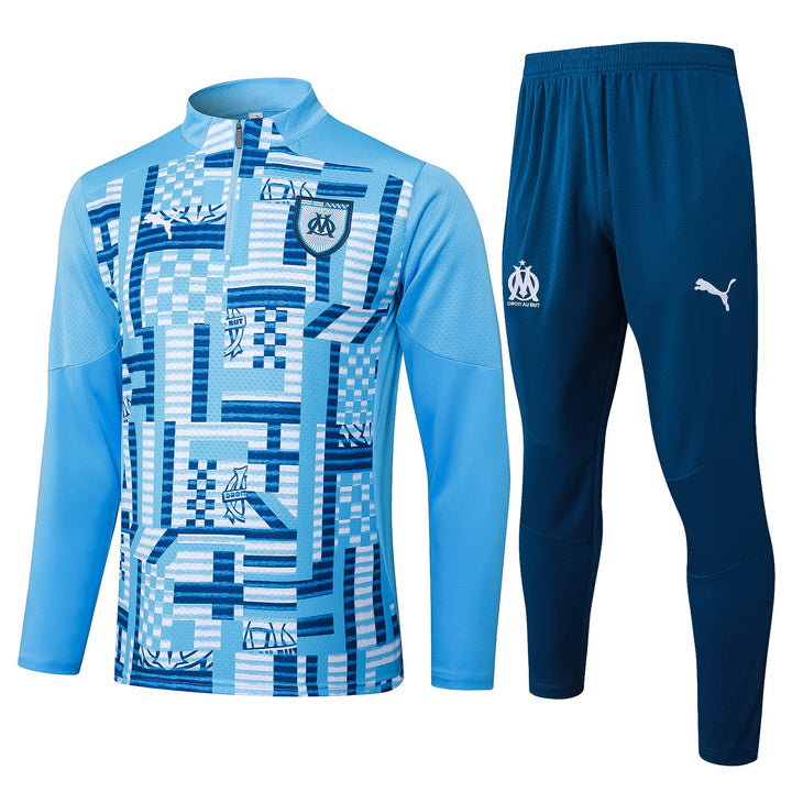 Conjunto Treino Olympique de Marseille 24/25 - Azul