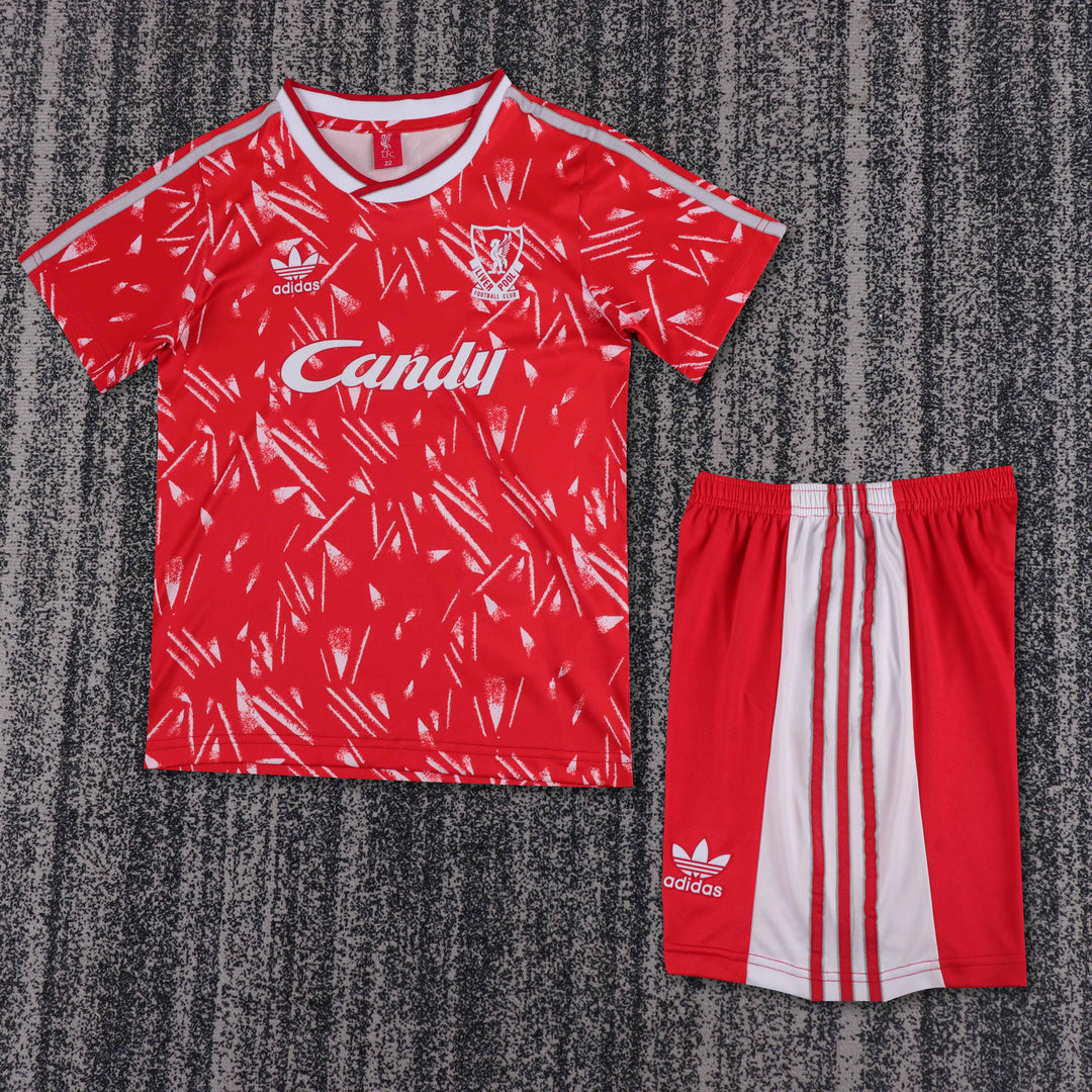 Camisa Retrô Liverpool 1989/90 Home Infantil – Belt Sports