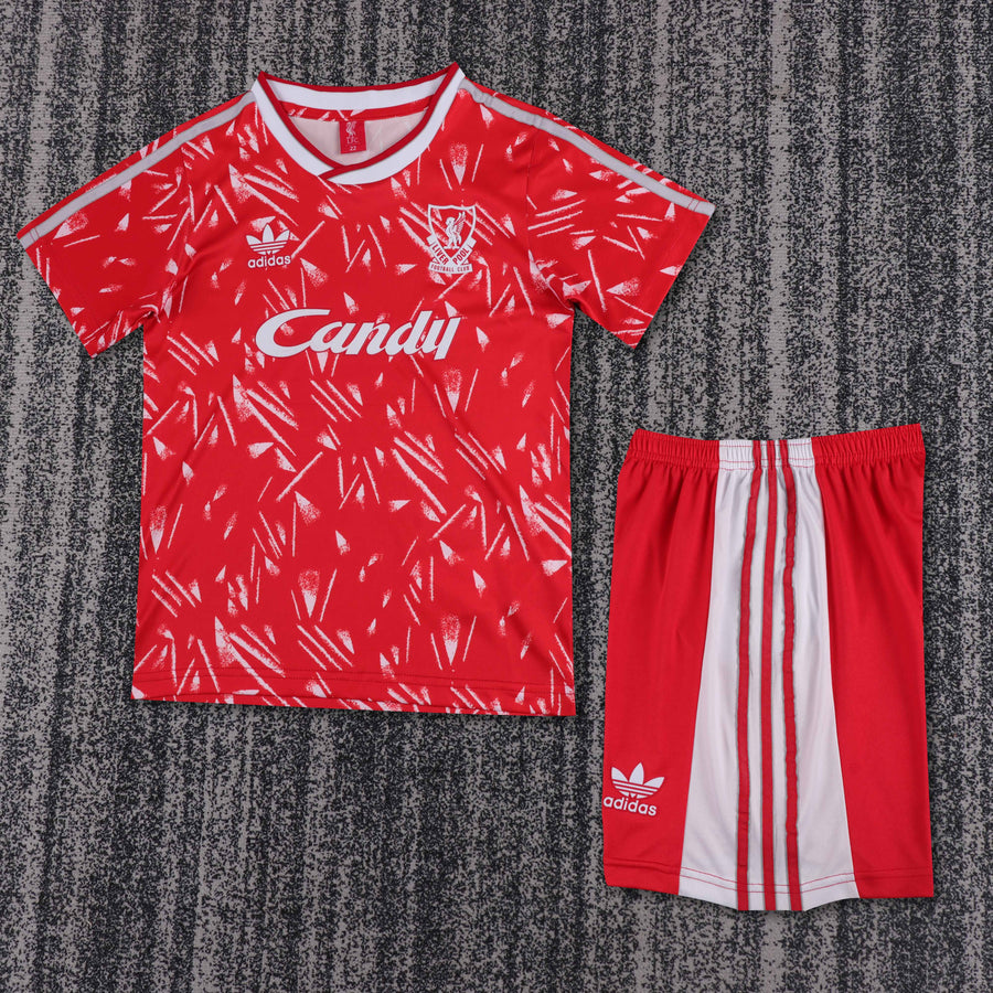 Camisa Retrô Liverpool 1989/90 Home Infantil – Belt Sports
