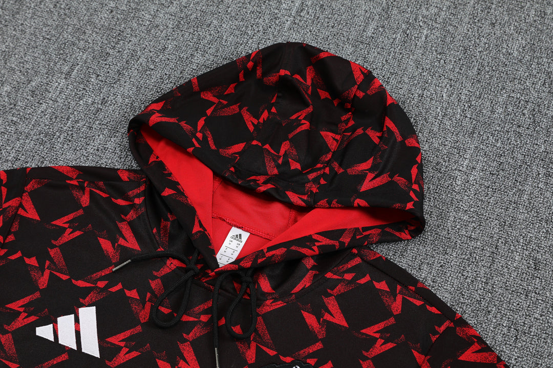 Conjunto Manchester United 2025/26 Vermelho - Capuz