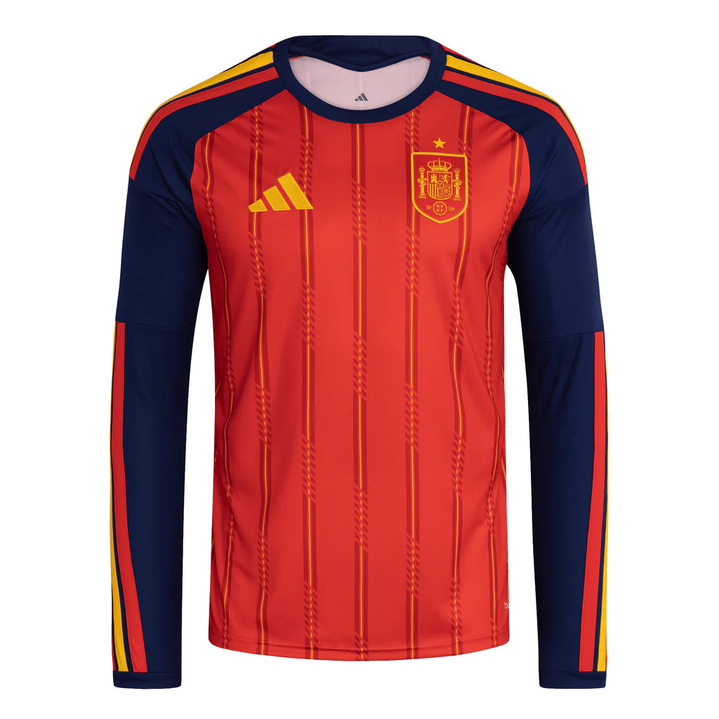 Camisa Espanha Home Manga Longa - 2026