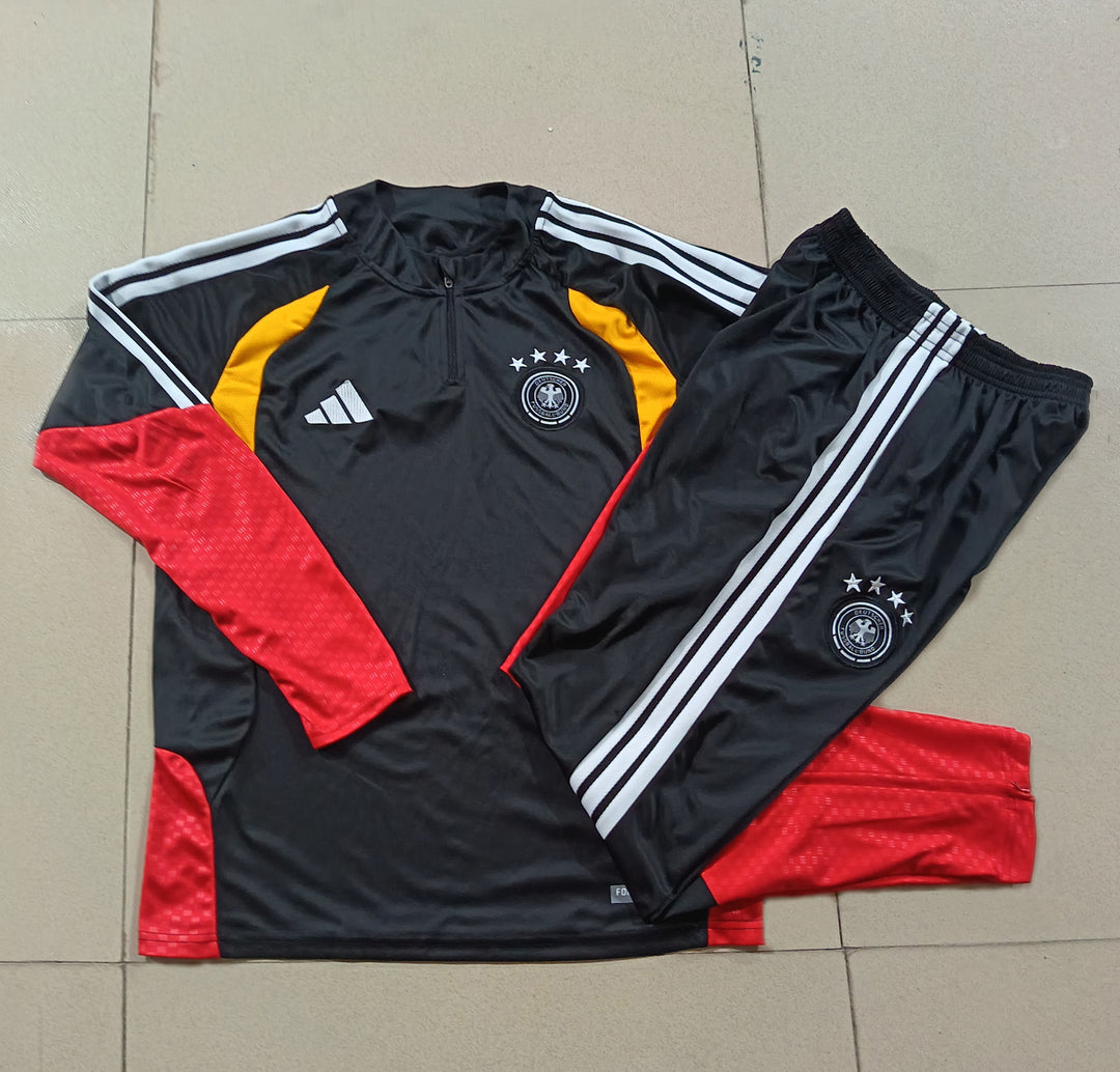Conjunto Treino Alemanha 26/27 - Preto/Vermelho