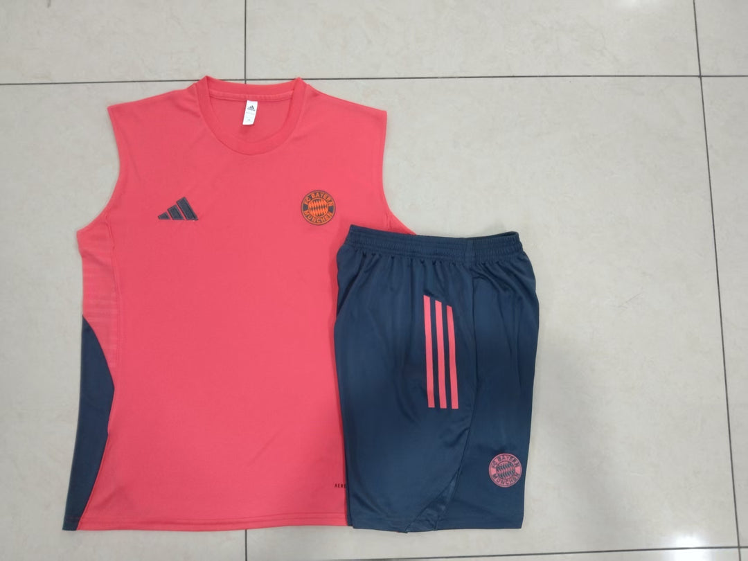 Kit Regata Bayern de Munique 25/26 - Coral/Azul Petróleo