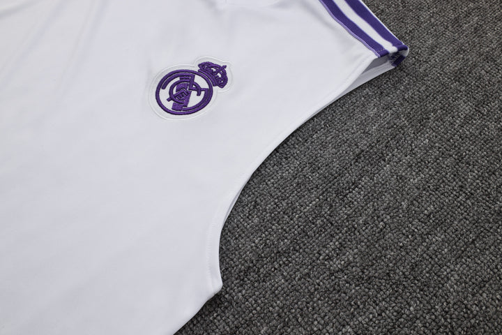Kit Regata Real Madrid 25/26 - Branco/Azul