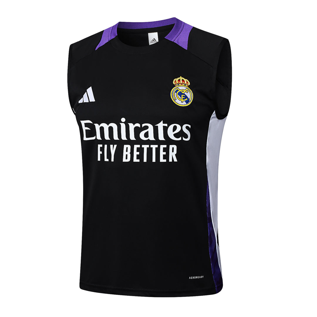 Kit Regata Real Madrid 24/25 - Preto/Roxo
