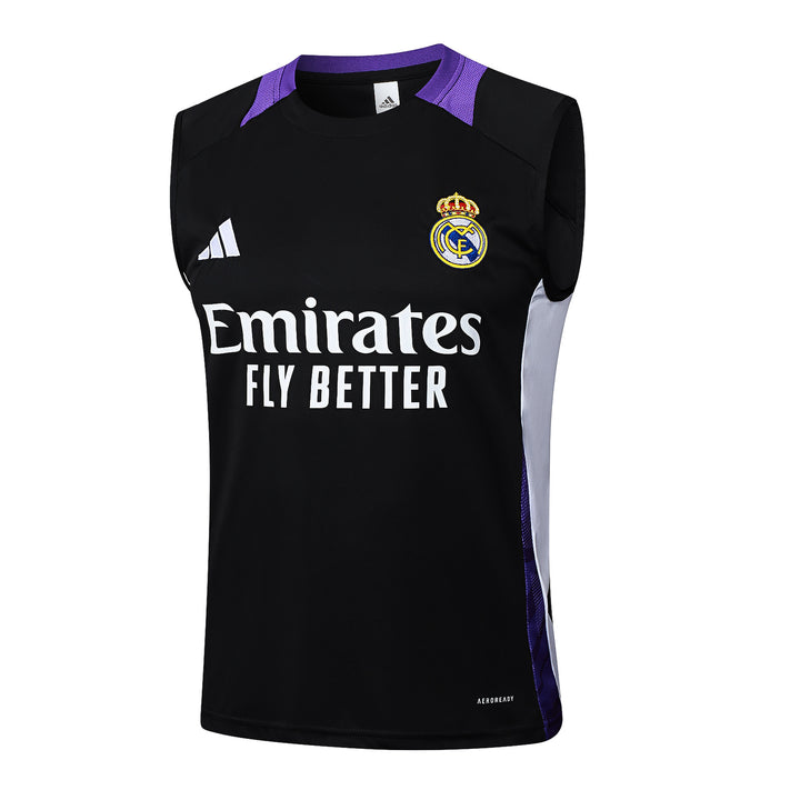 Kit Regata Real Madrid 24/25 - Preto/Roxo