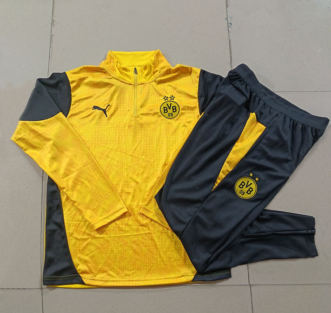 Conjunto Treino Borussia Dortmund 25/26 - Amarelo/Preto