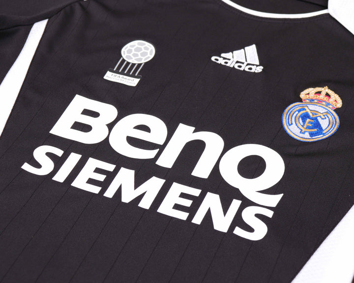 Camisa Retrô Real Madrid 2006/07 Away Infantil – Belt Sports